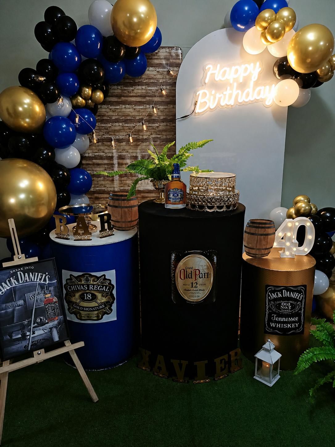 Xavier's 40th Whiskey Bar